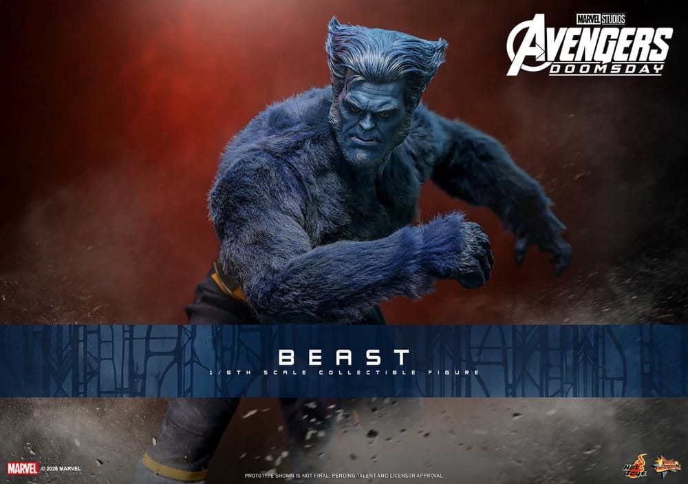 Marvel X-Men Movie Masterpiece Actionfigur 1/6 Beast (Collector Edition) 33 cm