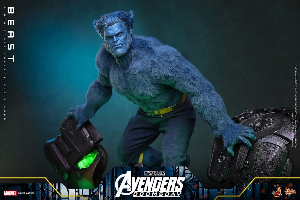 Marvel X-Men Movie Masterpiece Actionfigur 1/6 Beast (Collector Edition) 33 cm