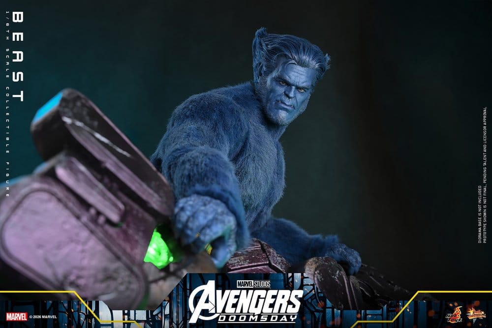 Marvel X-Men Movie Masterpiece Actionfigur 1/6 Beast (Collector Edition) 33 cm