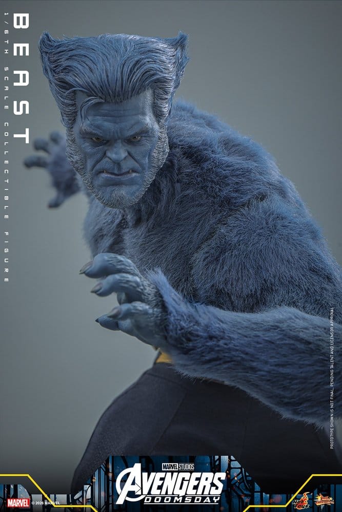 Marvel X-Men Movie Masterpiece Actionfigur 1/6 Beast (Collector Edition) 33 cm
