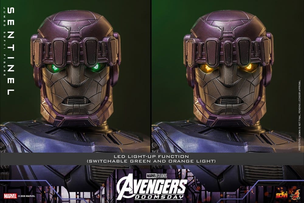 Marvel Sofvi Masterpiece Series Actionfigur Sentinel 60 cm