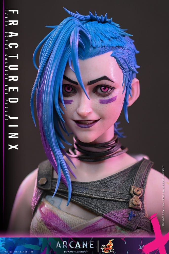 Arcane Actionfigur 1/6 Fractured Jinx 28 cm