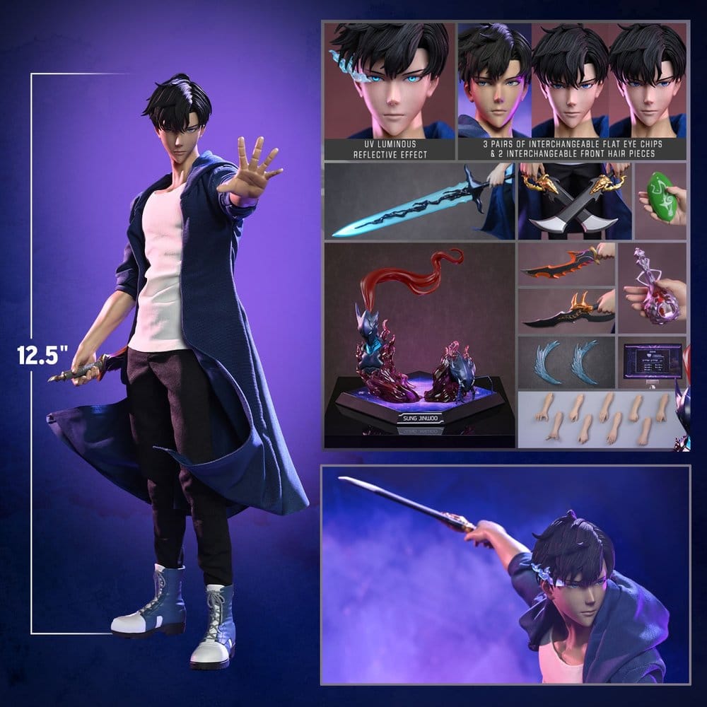 Solo Leveling Actionfigur 1/6 Sung Jinwoo 32 cm