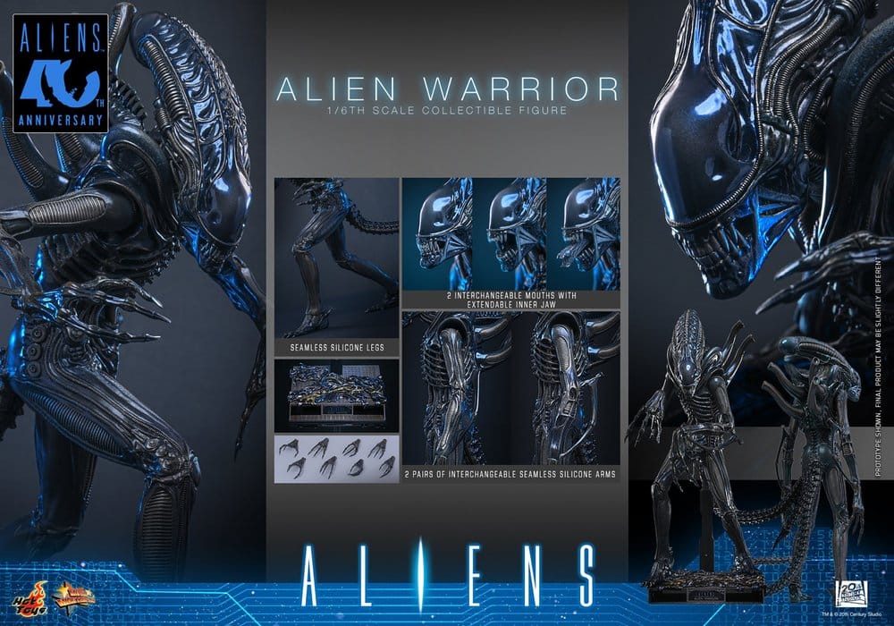 Alien Movie Masterpiece Actionfigur 1/6 Alien Warrior 39 cm