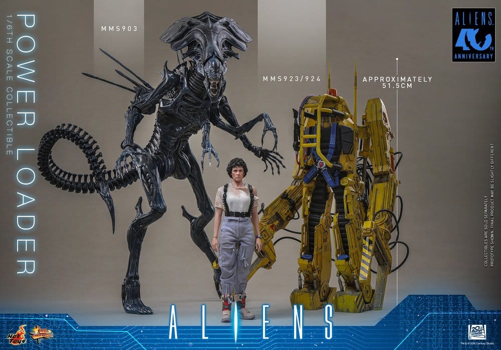 Alien Movie Masterpiece Figuren Set 1/6 Ellen Ripley und Power Loader 52 cm