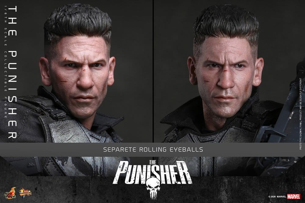 Marvel Actionfigur 1/6 The Punisher 31 cm