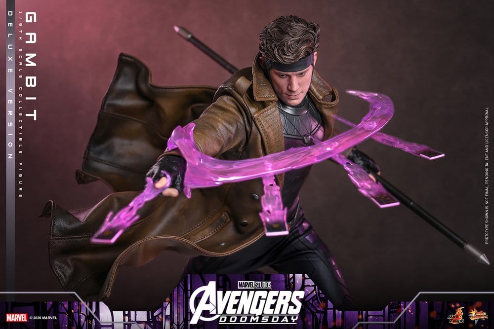 Avengers: Doomsday Movie Masterpiece Actionfigur 1/6 Gambit (Deluxe Version) 31 cm
