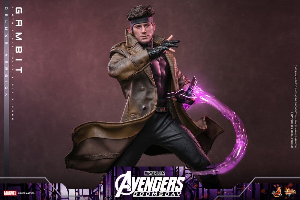 Avengers: Doomsday Movie Masterpiece Actionfigur 1/6 Gambit (Deluxe Version) 31 cm