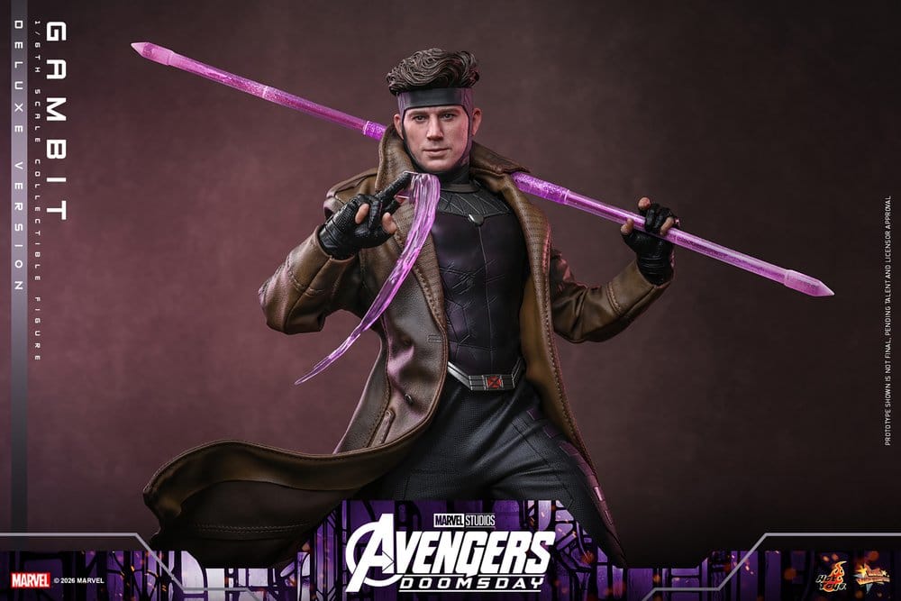 Avengers: Doomsday Movie Masterpiece Actionfigur 1/6 Gambit (Deluxe Version) 31 cm