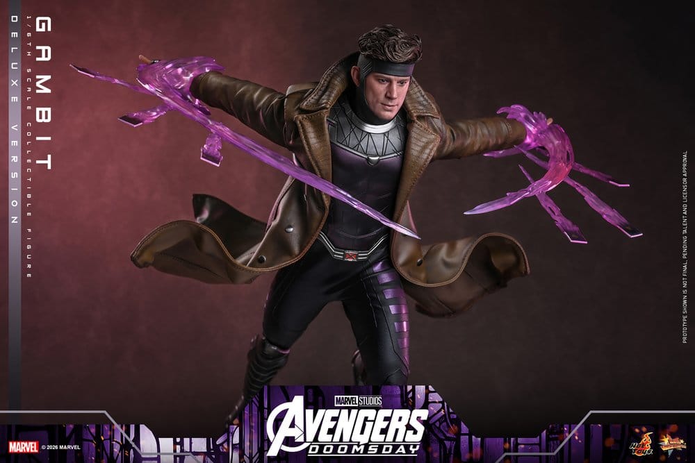 Avengers: Doomsday Movie Masterpiece Actionfigur 1/6 Gambit (Deluxe Version) 31 cm