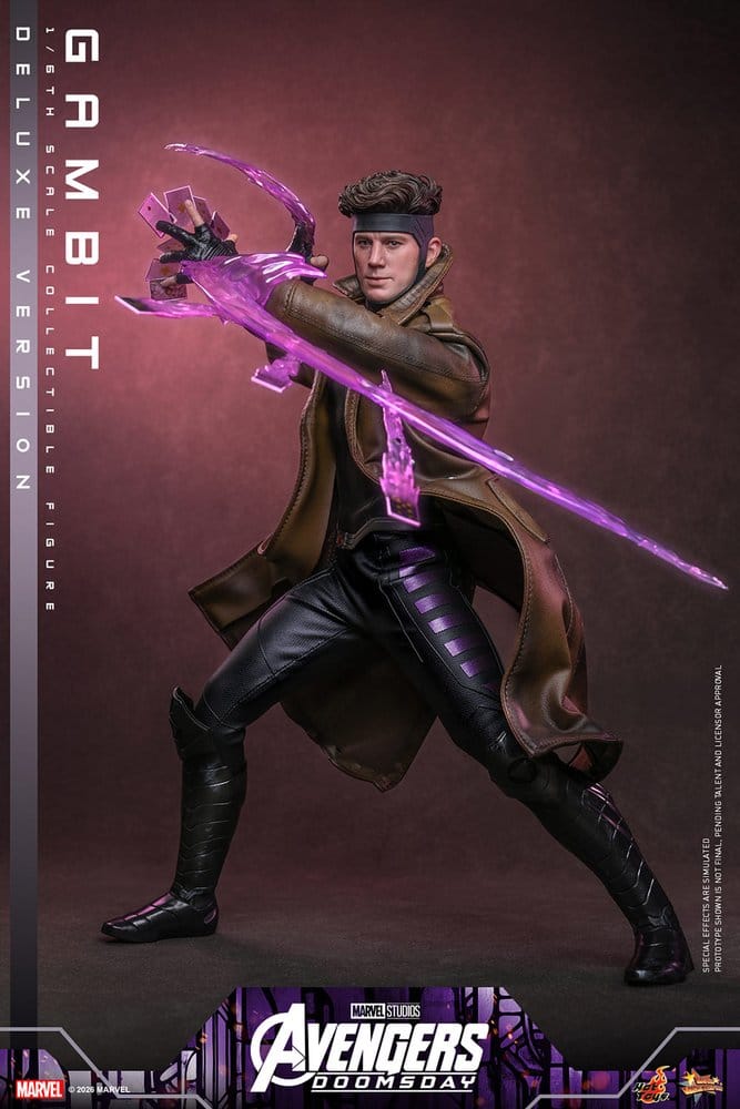 Avengers: Doomsday Movie Masterpiece Actionfigur 1/6 Gambit (Deluxe Version) 31 cm