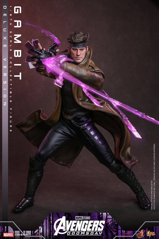 Avengers: Doomsday Movie Masterpiece Actionfigur 1/6 Gambit (Deluxe Version) 31 cm