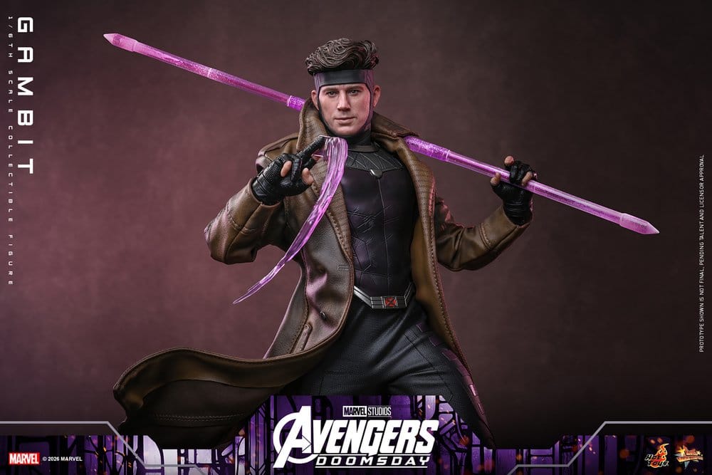 Avengers: Doomsday Movie Masterpiece Actionfigur 1/6 Gambit 31 cm