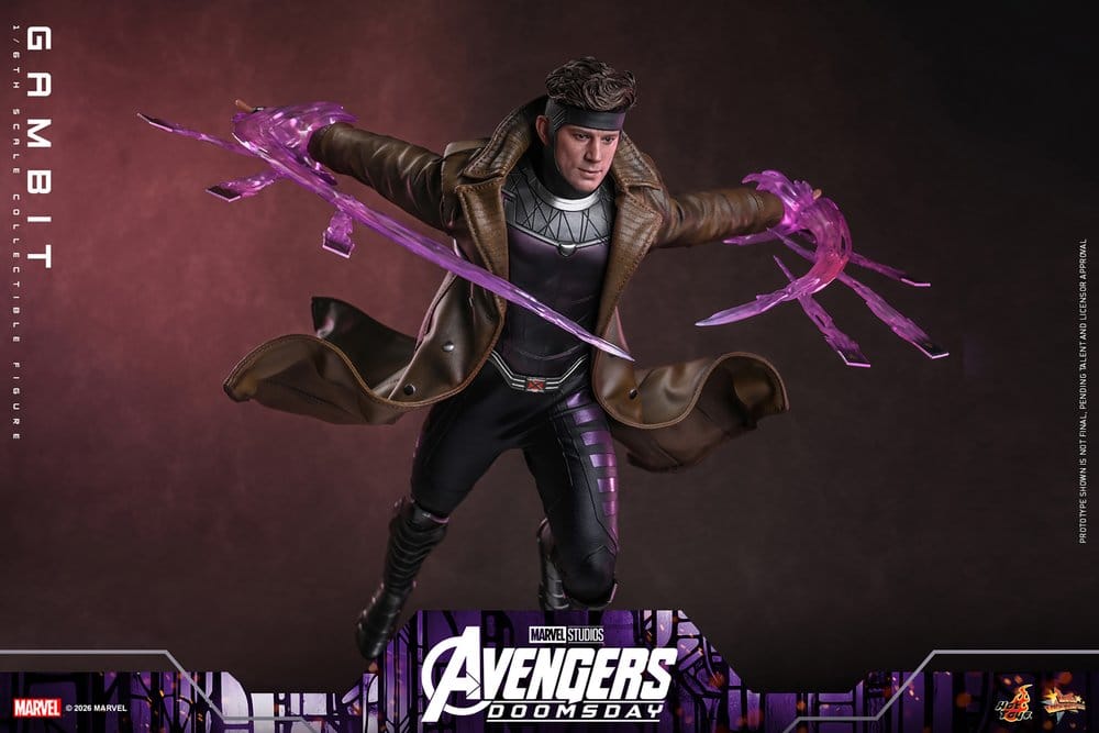 Avengers: Doomsday Movie Masterpiece Actionfigur 1/6 Gambit 31 cm