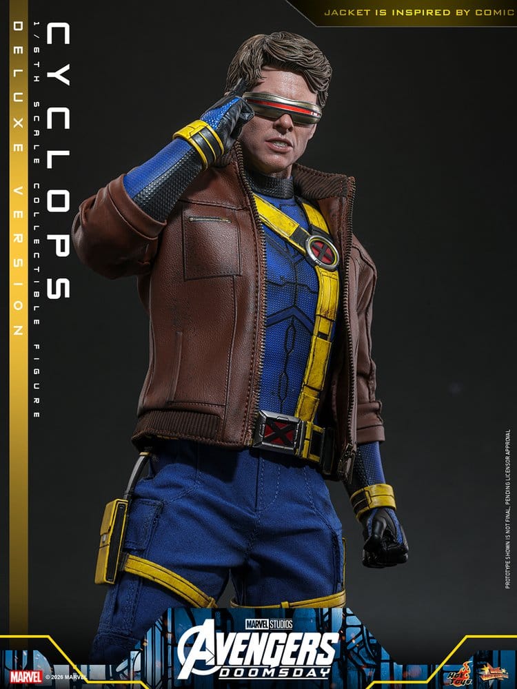 Avengers: Doomsday Movie Masterpiece Actionfigur 1/6 Cyclops (Deluxe Version) 30 cm
