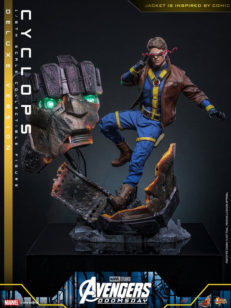 Avengers: Doomsday Movie Masterpiece Actionfigur 1/6 Cyclops (Deluxe Version) 30 cm