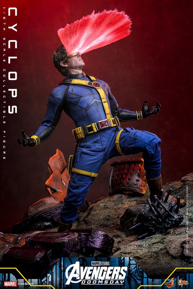Avengers: Doomsday Movie Masterpiece Actionfigur 1/6 Cyclops 30 cm