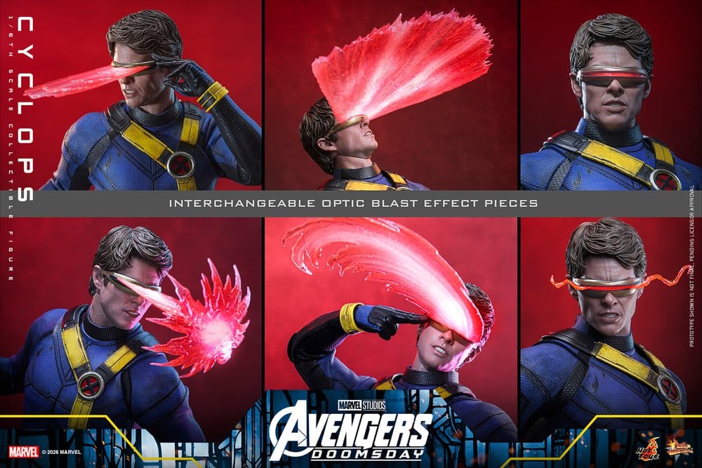 Avengers: Doomsday Movie Masterpiece Actionfigur 1/6 Cyclops 30 cm