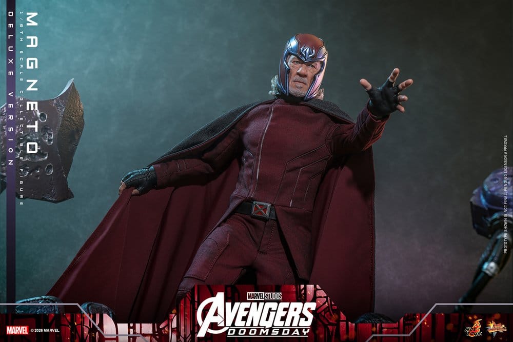 Avengers: Doomsday Movie Masterpiece Actionfigur 1/6 Magneto (Deluxe Version) 30 cm