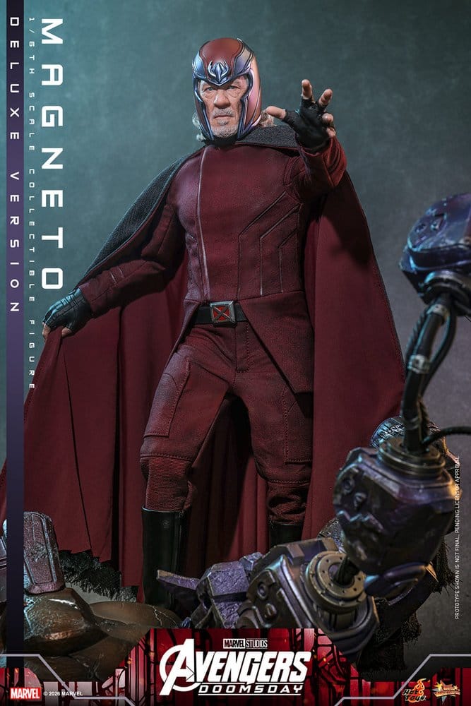 Avengers: Doomsday Movie Masterpiece Actionfigur 1/6 Magneto (Deluxe Version) 30 cm