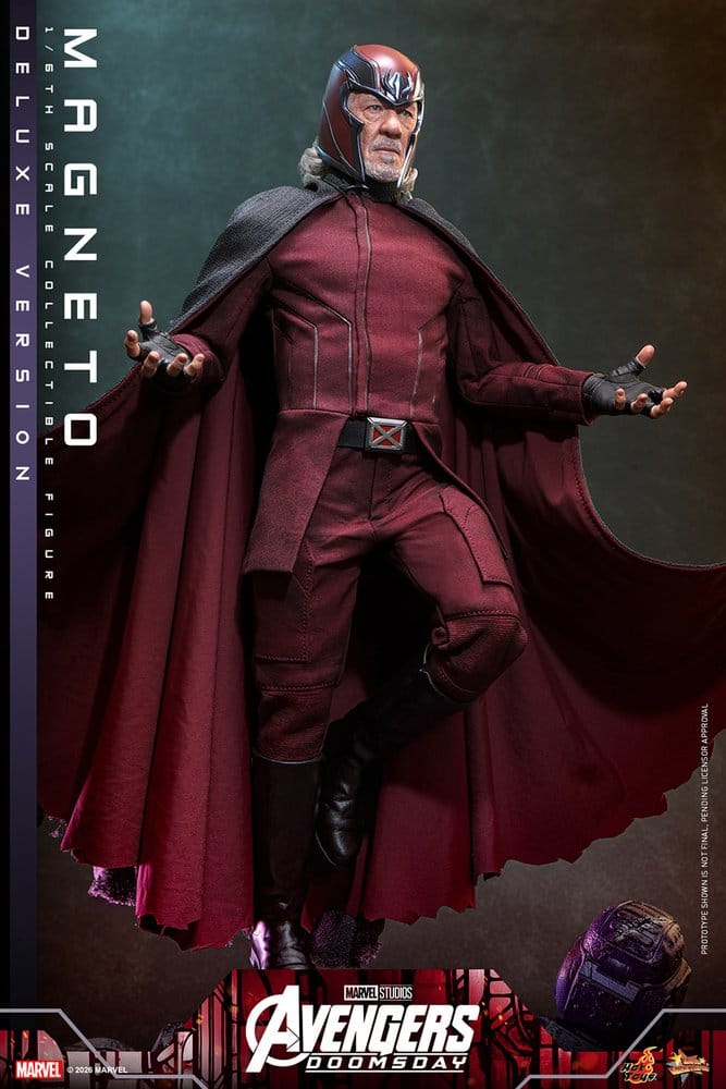 Avengers: Doomsday Movie Masterpiece Actionfigur 1/6 Magneto (Deluxe Version) 30 cm