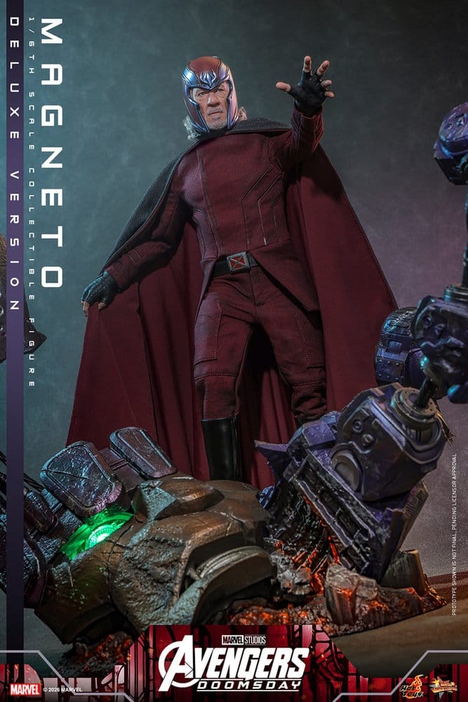 Avengers: Doomsday Movie Masterpiece Actionfigur 1/6 Magneto (Deluxe Version) 30 cm