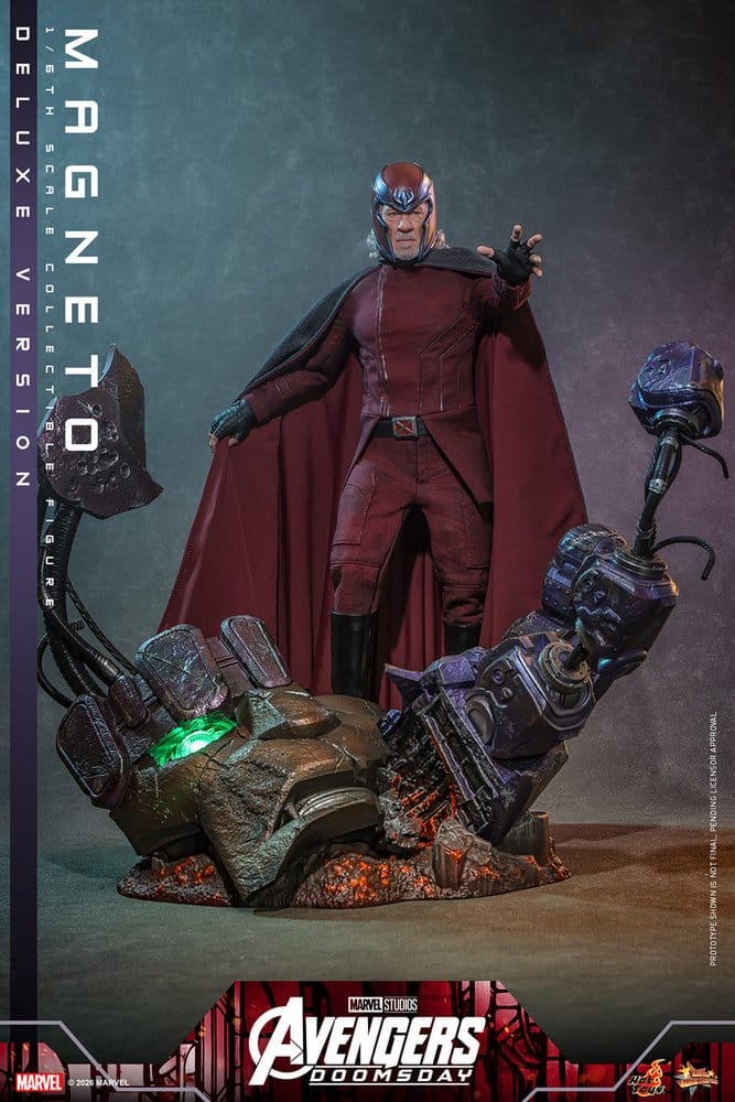 Avengers: Doomsday Movie Masterpiece Actionfigur 1/6 Magneto (Deluxe Version) 30 cm