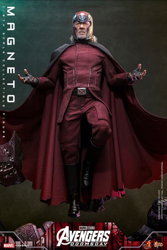 Avengers: Doomsday Movie Masterpiece Actionfigur 1/6 Magneto 30 cm