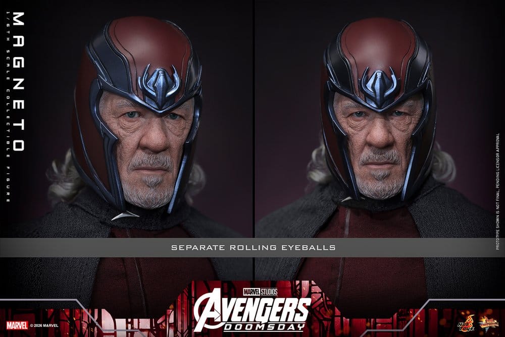 Avengers: Doomsday Movie Masterpiece Actionfigur 1/6 Magneto 30 cm
