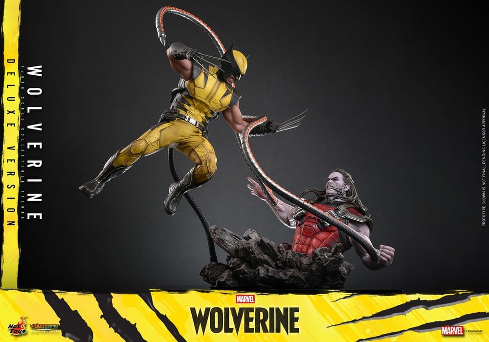 Marvel Video Game Masterpiece Actionfigur 1/6 Wolverine (Deluxe Version) 29 cm