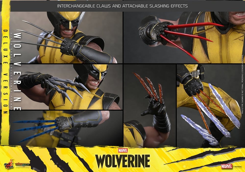 Marvel Video Game Masterpiece Actionfigur 1/6 Wolverine (Deluxe Version) 29 cm