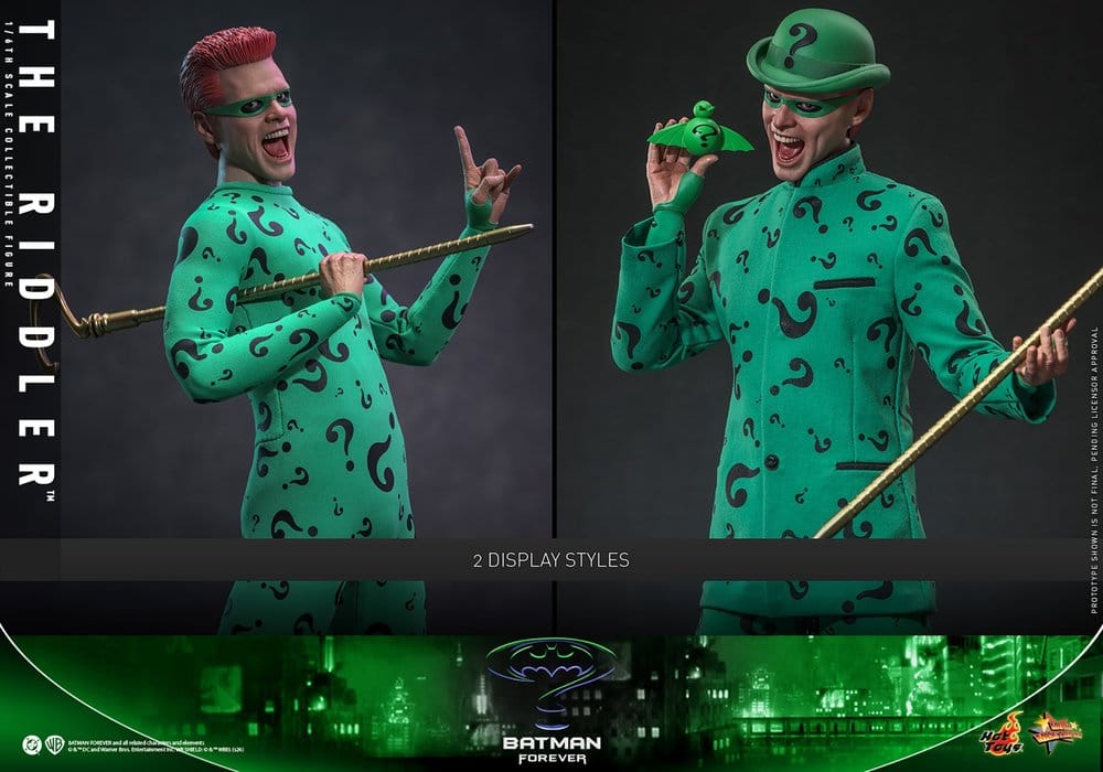 DC Comics Batman Forever Movie Masterpiece Actionfigur 1/6 Riddler 31 cm