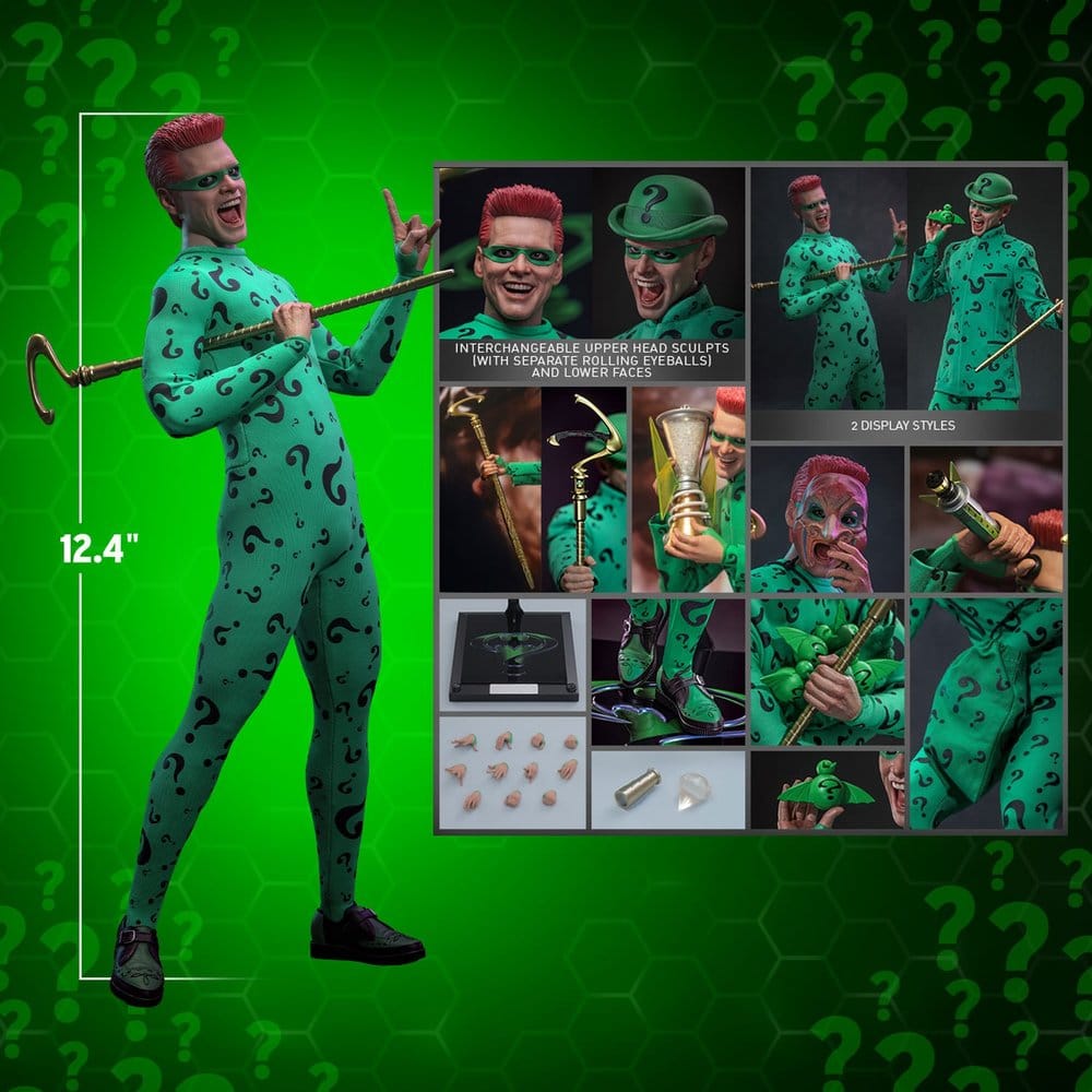 DC Comics Batman Forever Movie Masterpiece Actionfigur 1/6 Riddler 31 cm