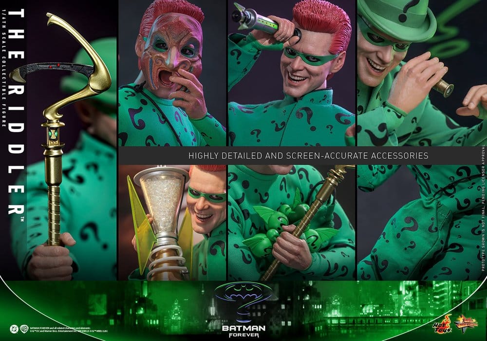 DC Comics Batman Forever Movie Masterpiece Actionfigur 1/6 Riddler 31 cm