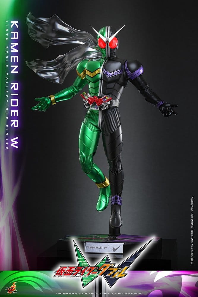 Kamen Rider Television Masterpiece Series Actionfigur 1/6 Kamen Rider W 31 cm