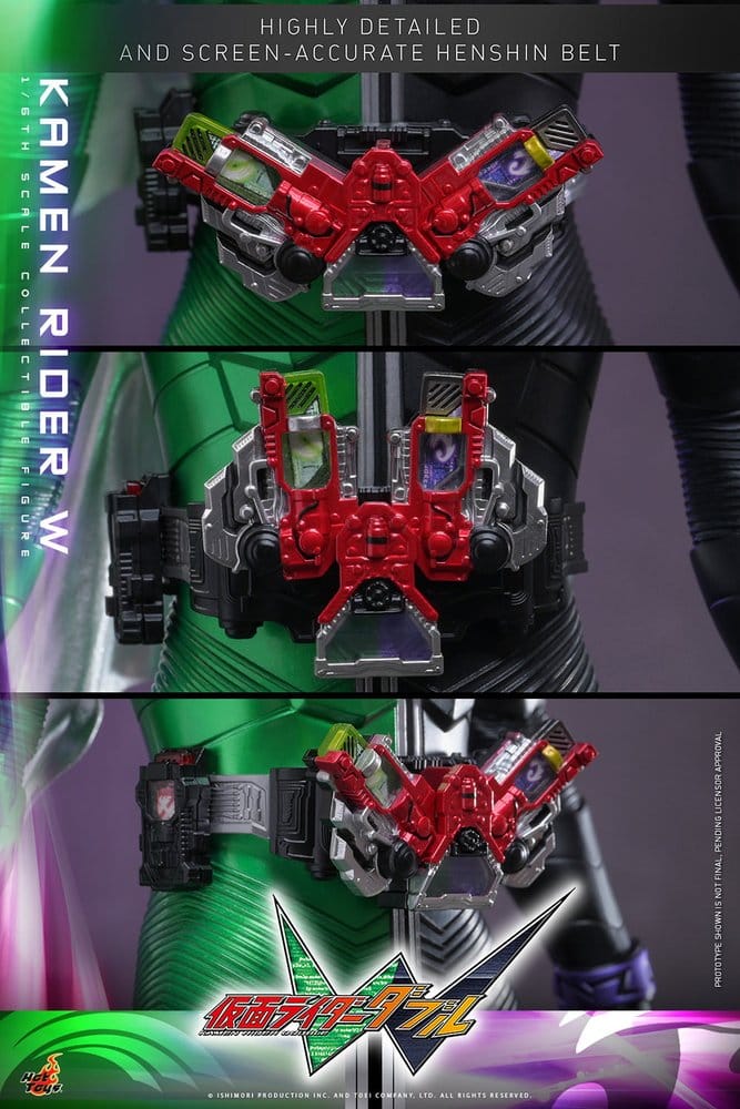 Kamen Rider Television Masterpiece Series Actionfigur 1/6 Kamen Rider W 31 cm