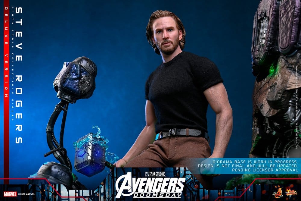 Marvel Avengers: Doomsday Movie Masterpiece Actionfigur 1/6 Steve Rogers (Deluxe Version) 31 cm
