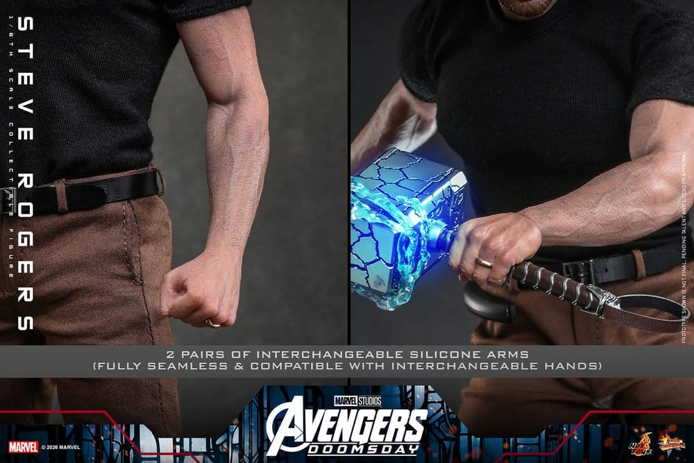 Marvel Avengers: Doomsday Movie Masterpiece Actionfigur 1/6 Steve Rogers 31 cm