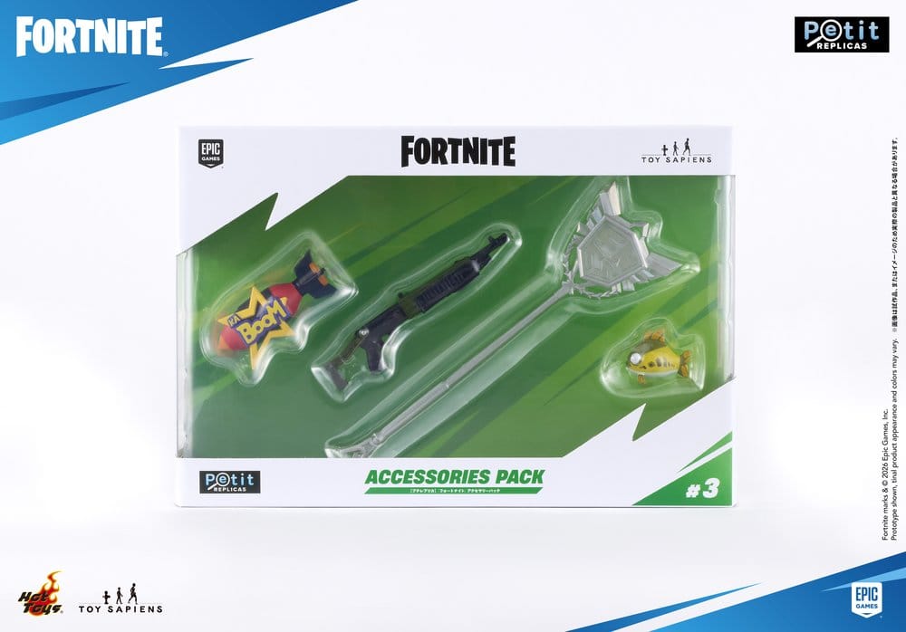 Fortnite Petit Replicas Zubehörpaket Serie 1 Sortiment (8)