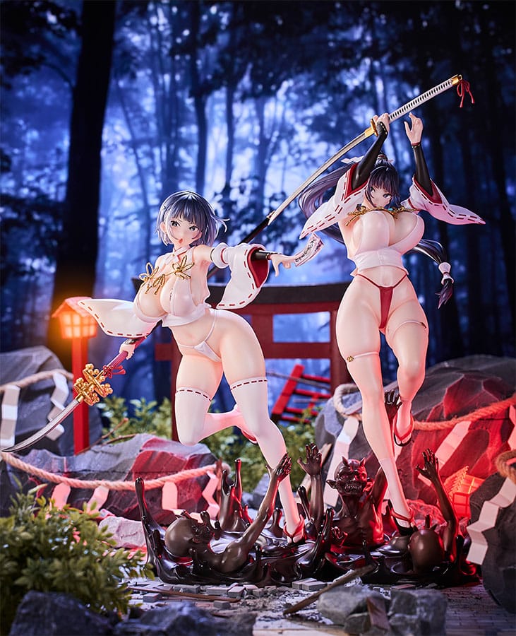 Original Character Statuen 2er-Set 1/6 Sakuya Todo & Iori Todo