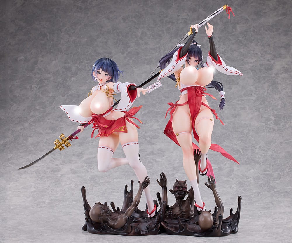 Original Character Statuen 2er-Set 1/6 Sakuya Todo & Iori Todo