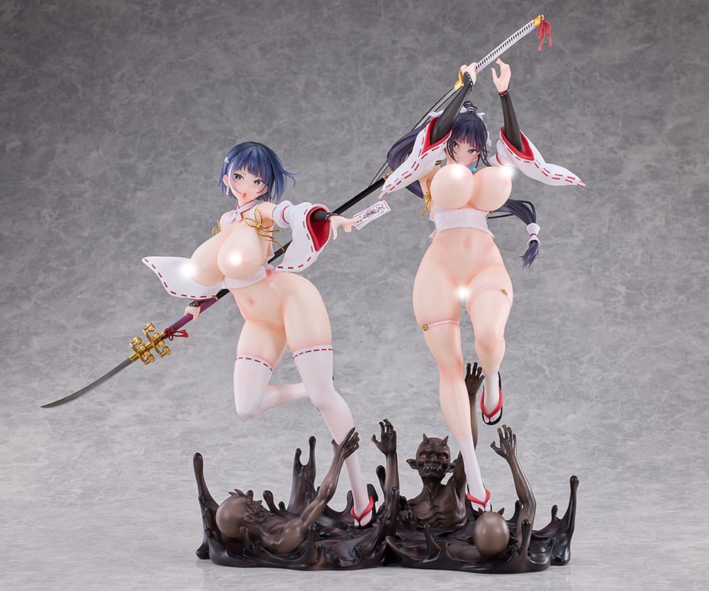 Original Character Statuen 2er-Set 1/6 Sakuya Todo & Iori Todo
