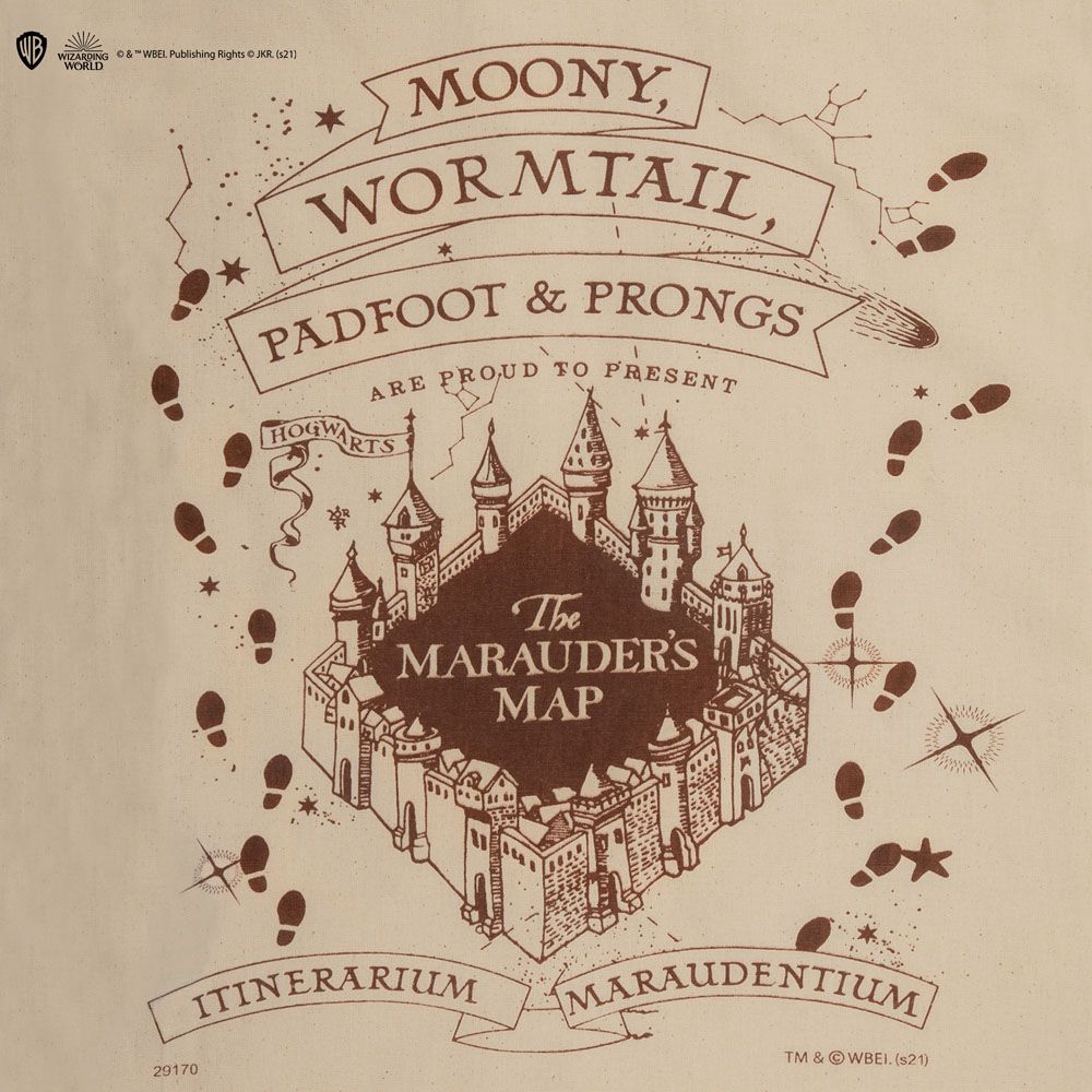 Harry Potter Tragetasche Marauder Map