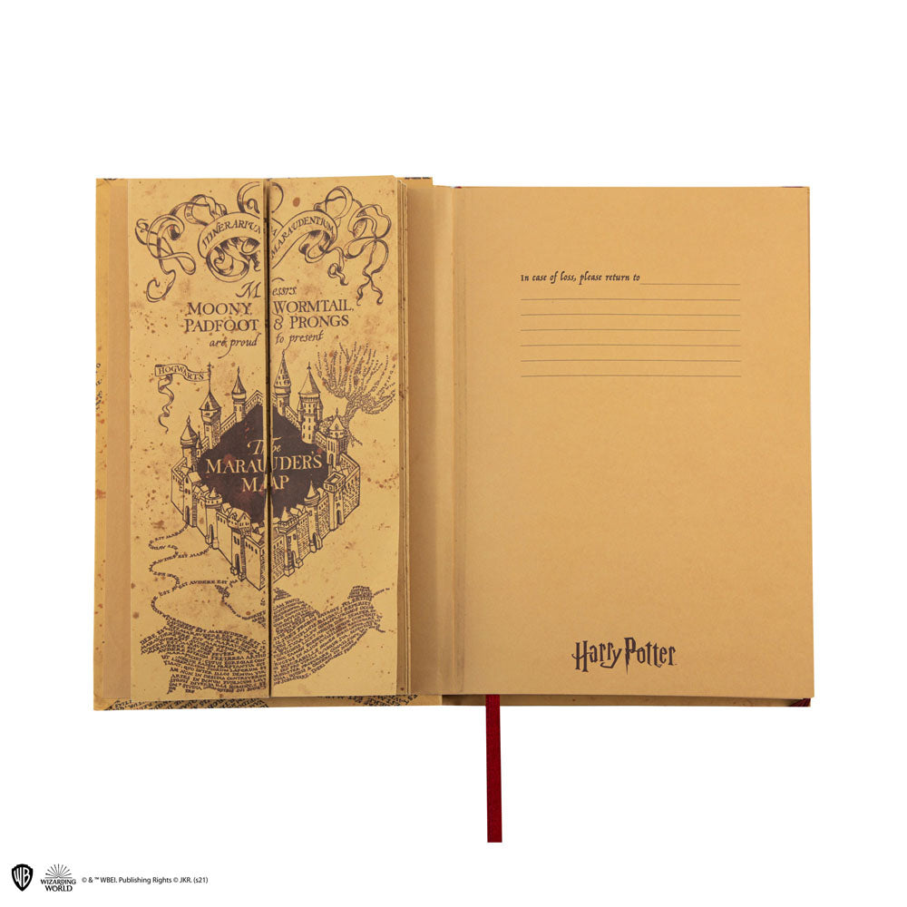 Harry Potter Notizbuch A5 Marauder's Map