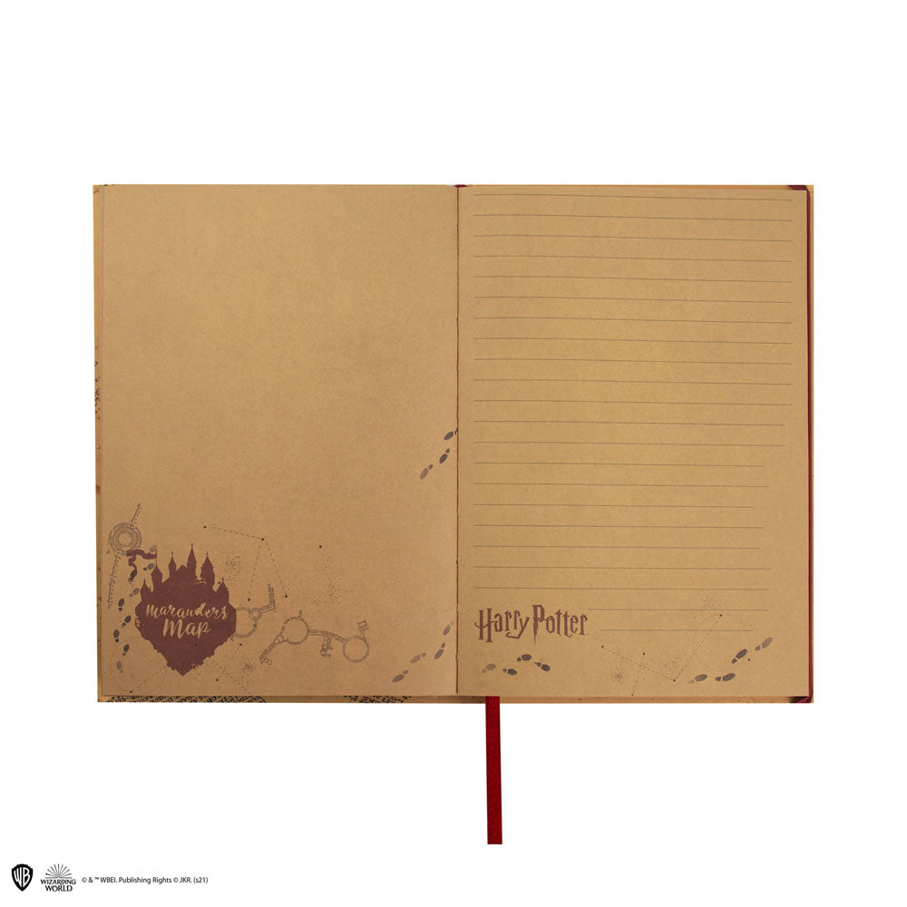 Harry Potter Notizbuch A5 Marauder's Map