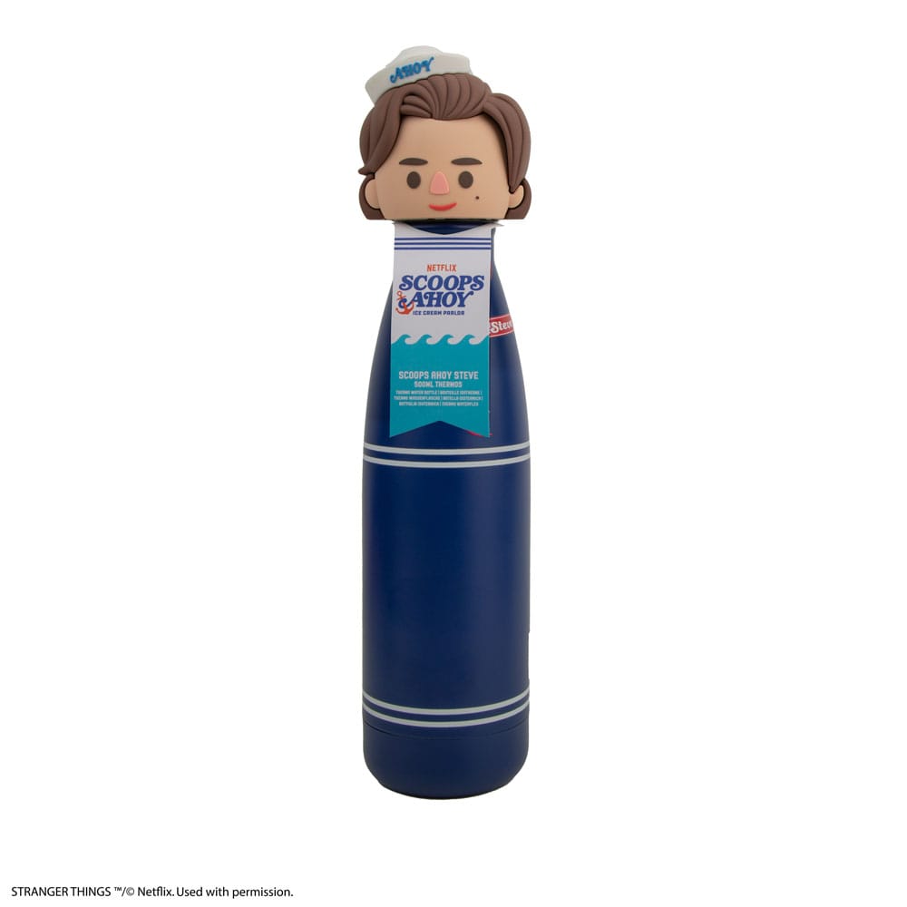 Stranger Things Wasserflasche Scoops Ahoy Steve 500 ml