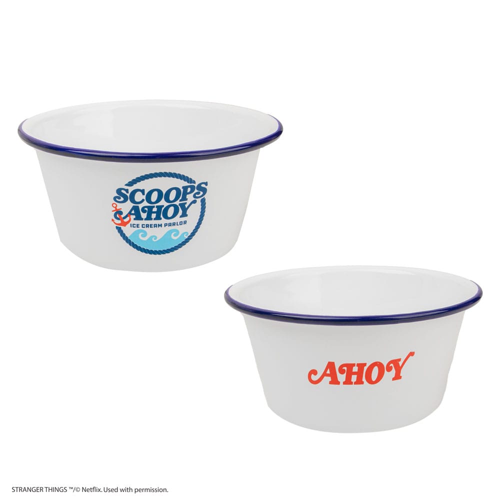 Stranger Things Eiscreme-Schüssel mit Matrosenmütze Scoops Ahoy