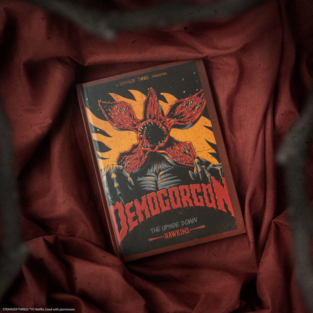 Stranger Things Notizbuch Demogorgon
