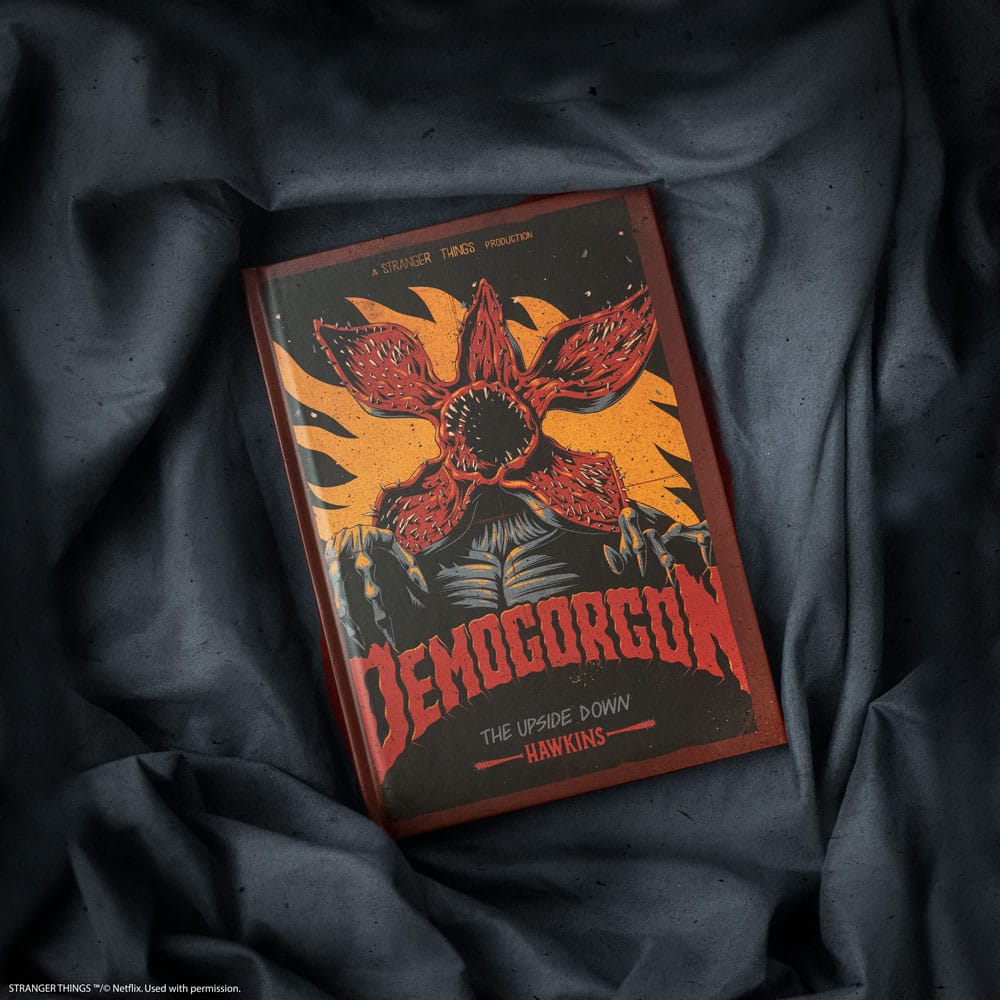 Stranger Things Notizbuch Demogorgon