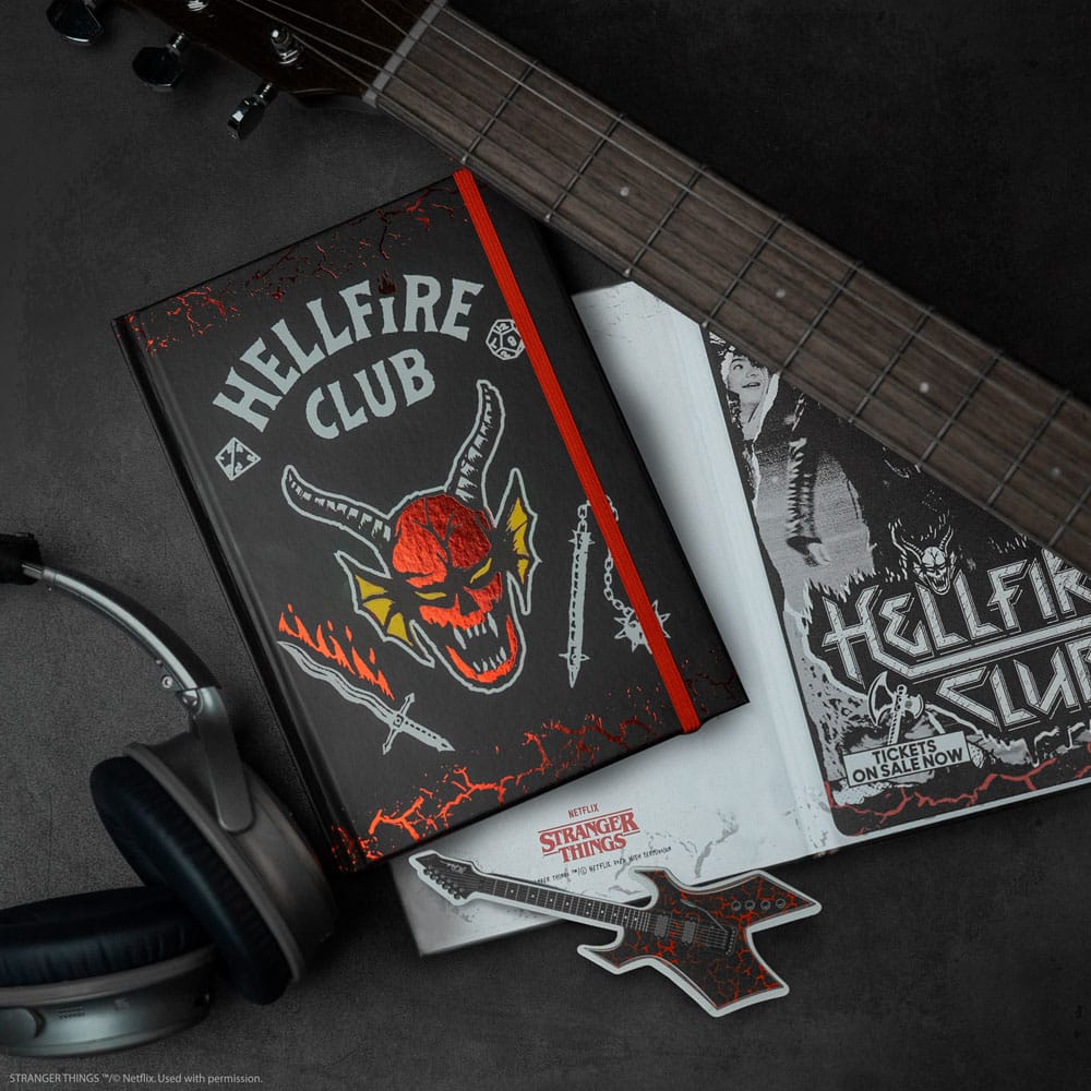Stranger Things Notizbuch Hell Fire Club